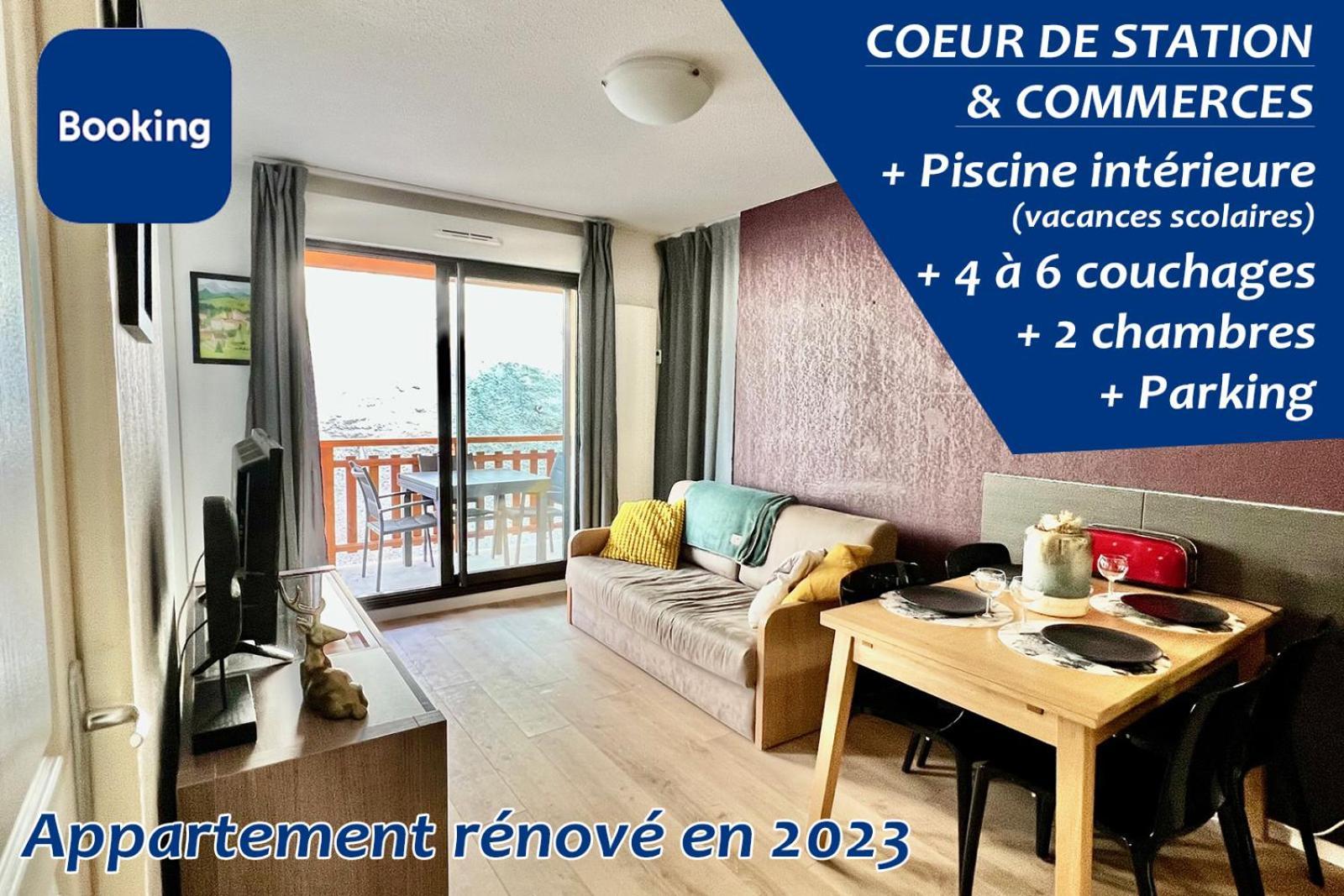 Appartement Familial Avec Parking Centre Valberg Péone Exterior foto