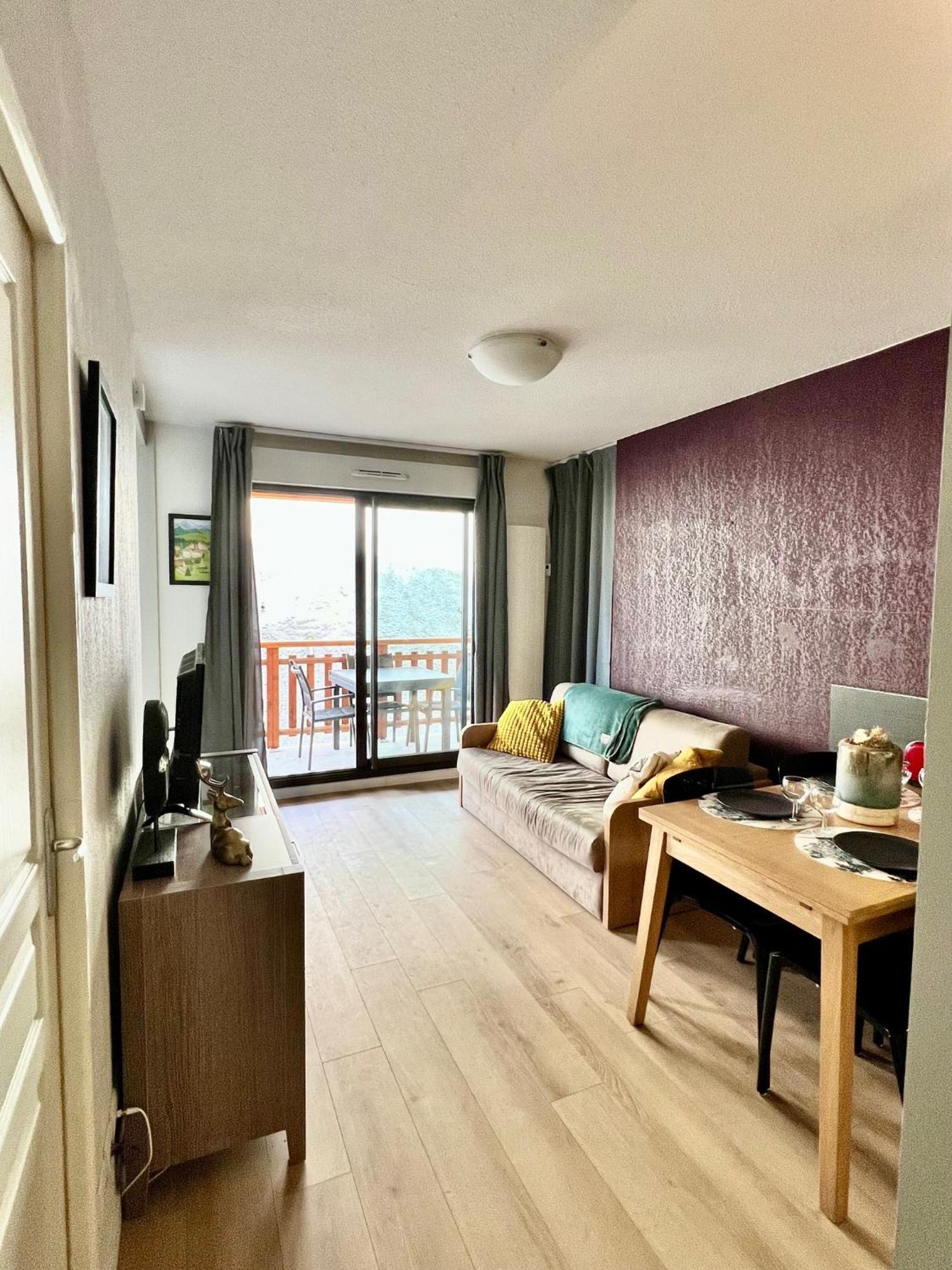 Appartement Familial Avec Parking Centre Valberg Péone Exterior foto